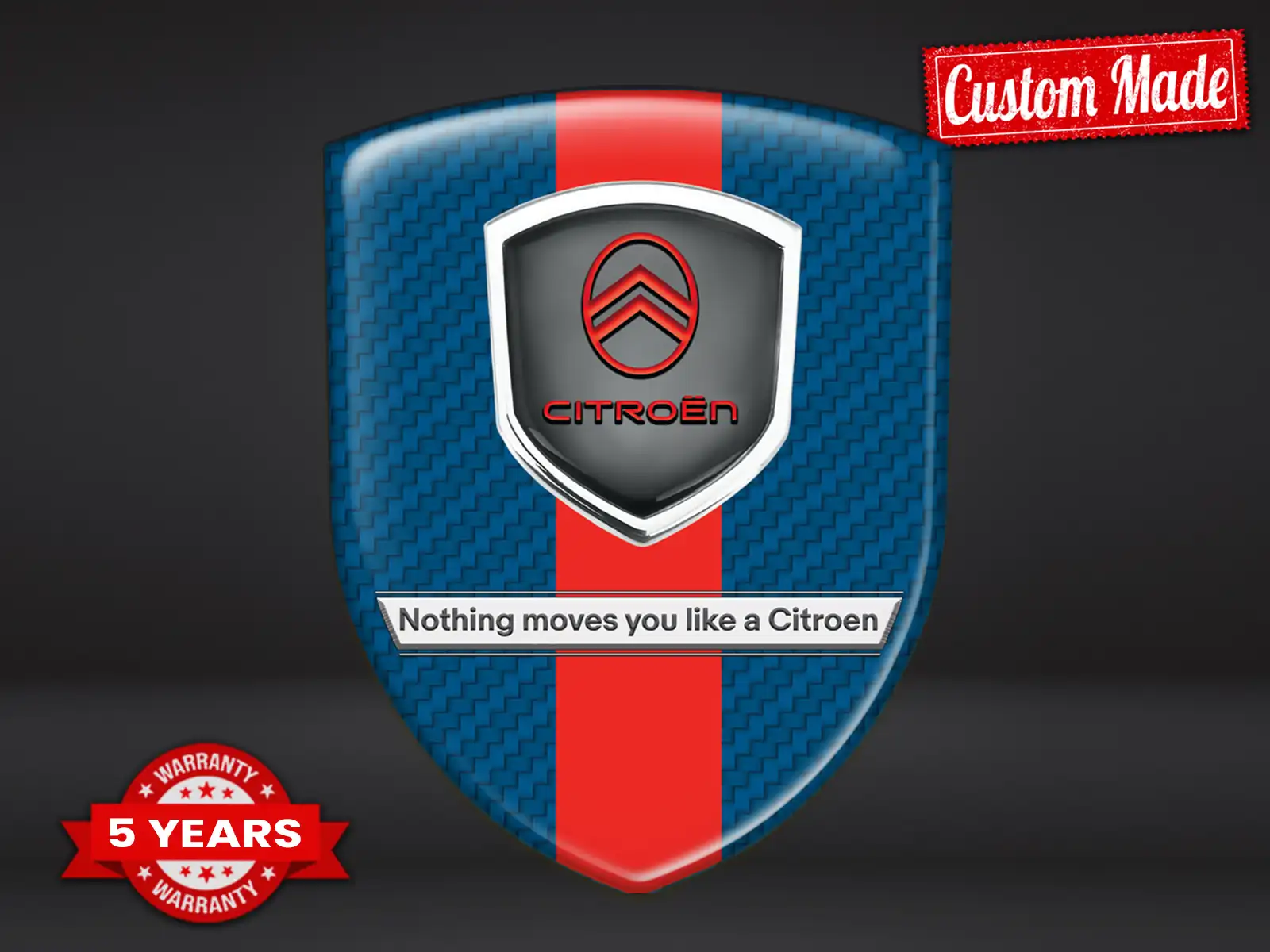 Citroen Pegatinas Parachoques Personalizadas Resistentes Limitadas